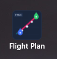 Opening the Flight Plan page